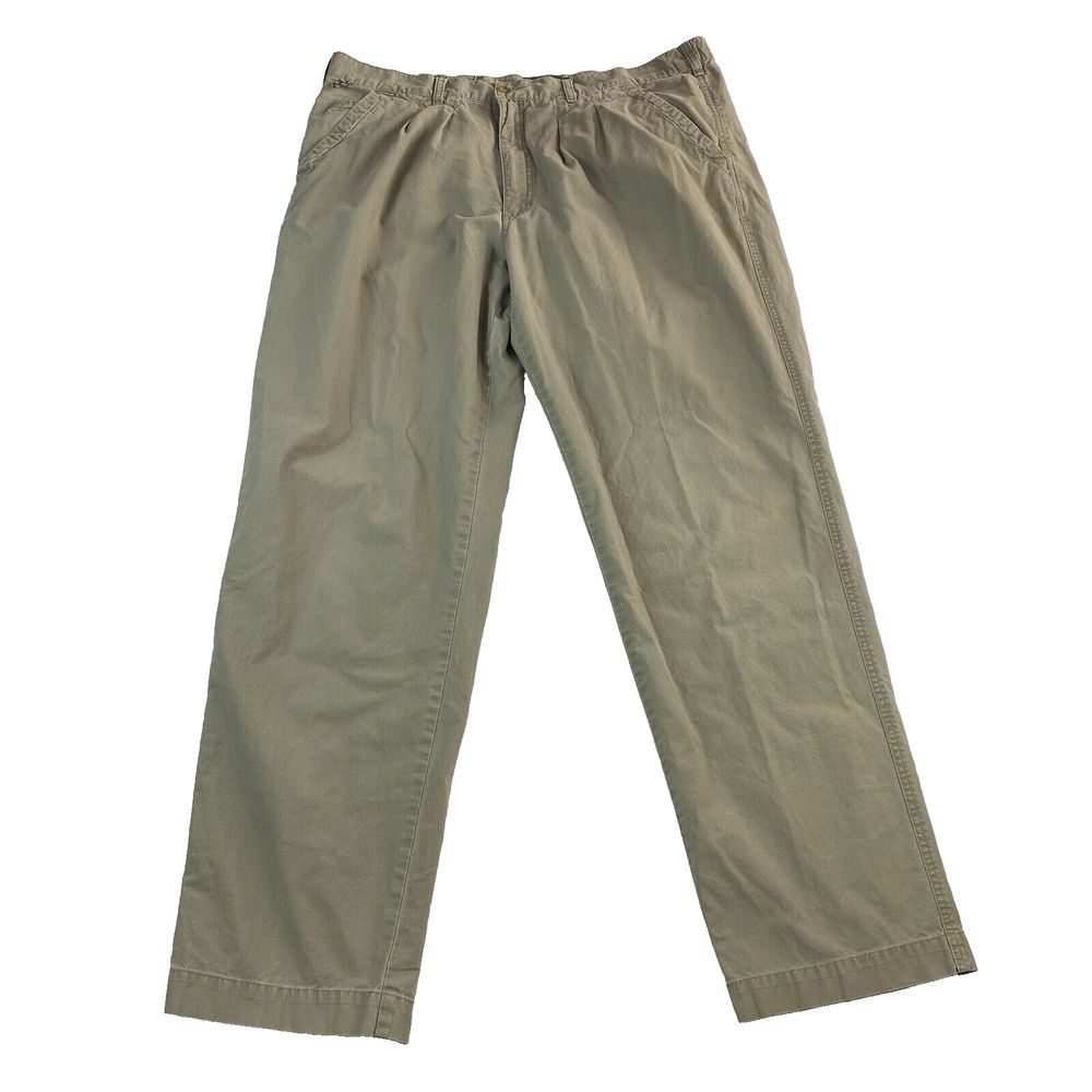 Cabela's Utility Pants 38"x34" Khaki‎ Tan Straight Leg 100% Cotton Chore Outdoor